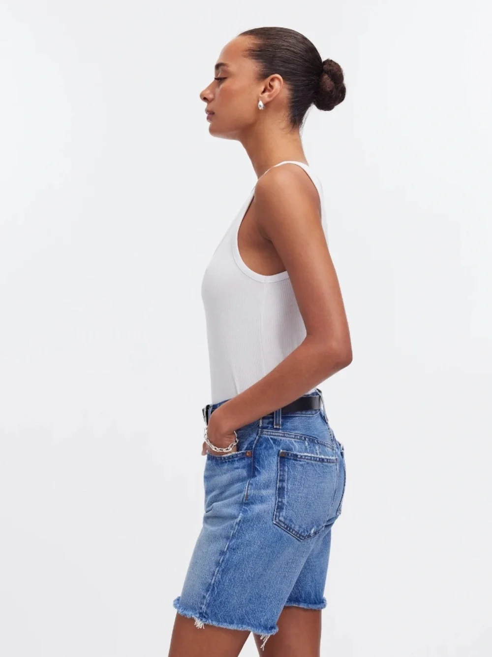 Madewell long denim